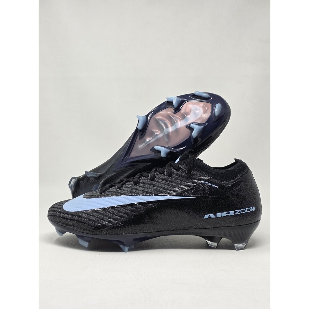 Nike Zoom Vapor 16 Elite FG Size 5 Mens Blue Black Soccer Cleats FQ1457-001 New